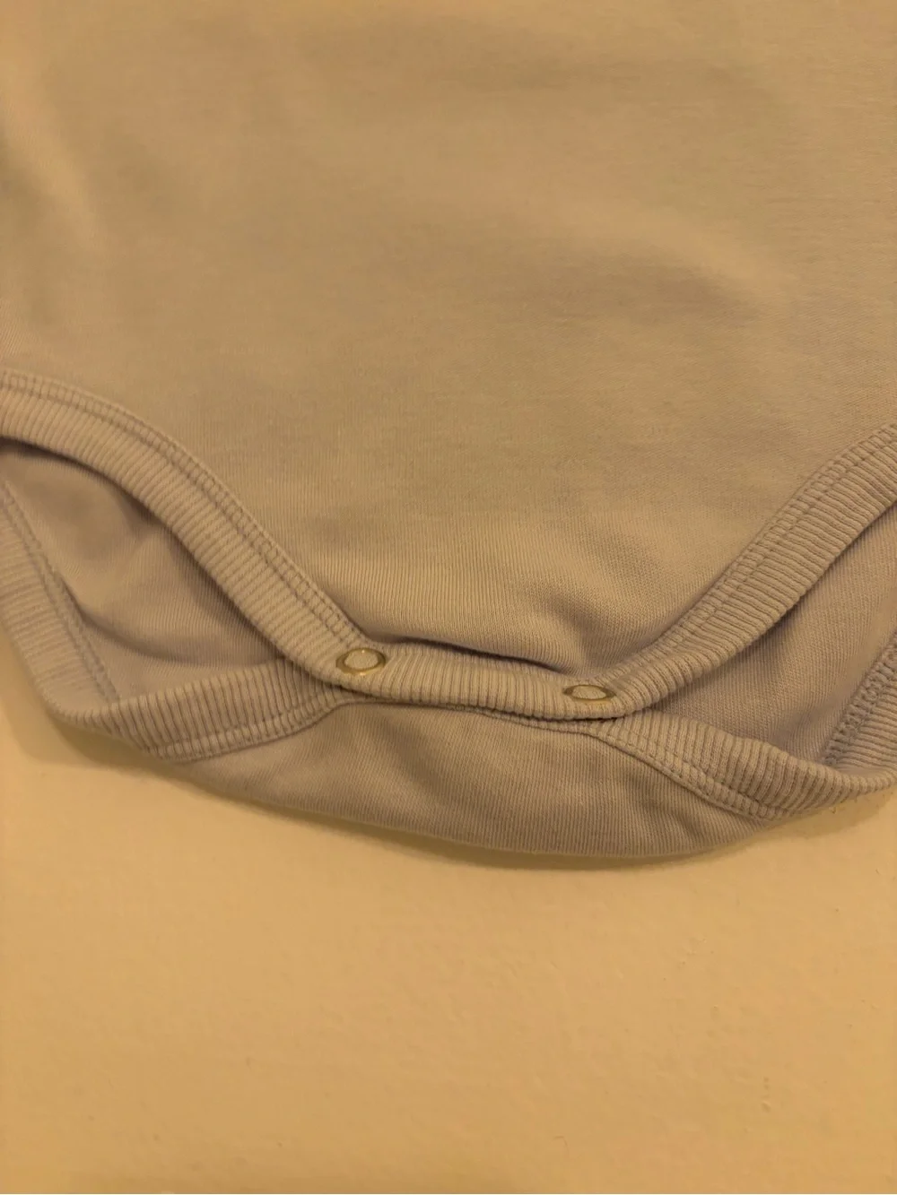 Baby Blue Polo Bodysuit Long Sleeve 100% Cotton Bunny
